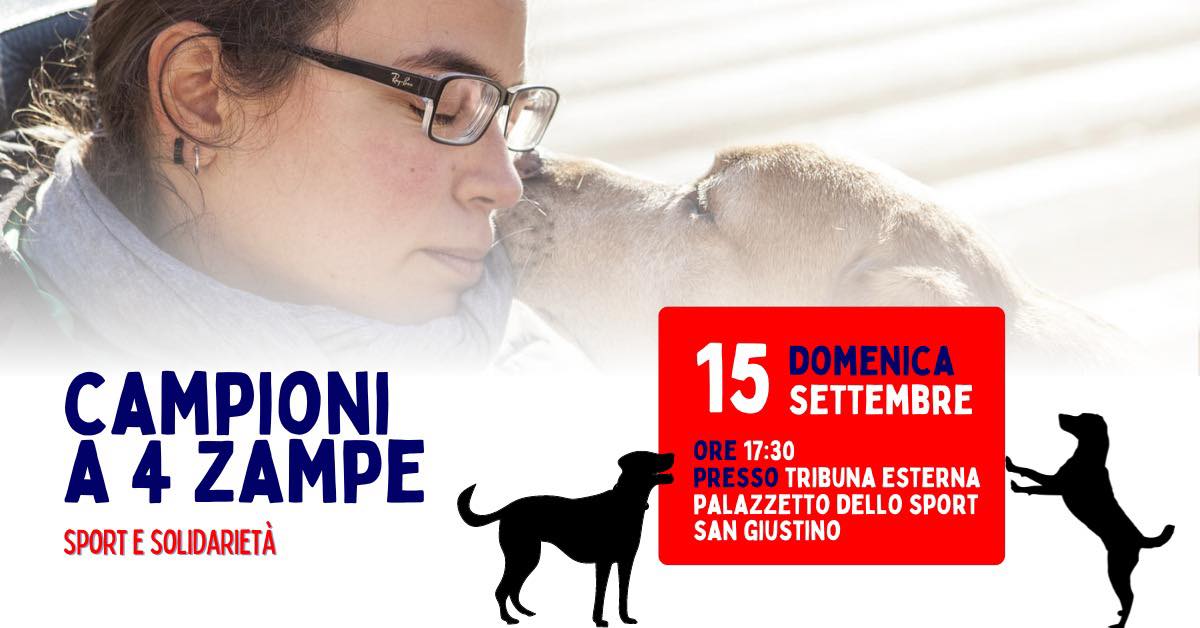 SPORT, INCLUSIONE E SOLIDARIETà: VOLLEY ALTOTEVERE E GHISMO ONLUS UNISCONO LE FORZE PER “CAMPIONI A 4 ZAMPE” DOMENICA 15 SETTEMBRE A SAN GIUSTINO. LA SOCIETà BIANCAZZURRA PRONTA A RICEVERE LA SUA NUOVA MASCOTTE