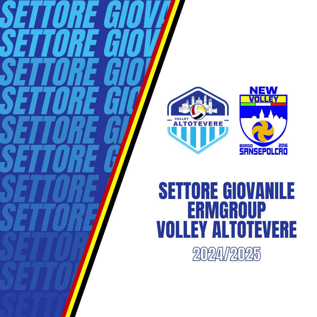 LA ERMGROUP VOLLEY ALTOTEVERE RIORGANIZZA IL SETTORE GIOVANILE MASCHILE. VALERIO GIORGI DIRIGENTE RESPONSABILE CON DAVIDE MARRA DIRETTORE TECNICO. ACCORDO DI COLLABORAZIONE CON LA NEW VOLLEY BORGO SANSEPOLCRO